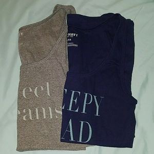 Old Navy Sleep tank bundle